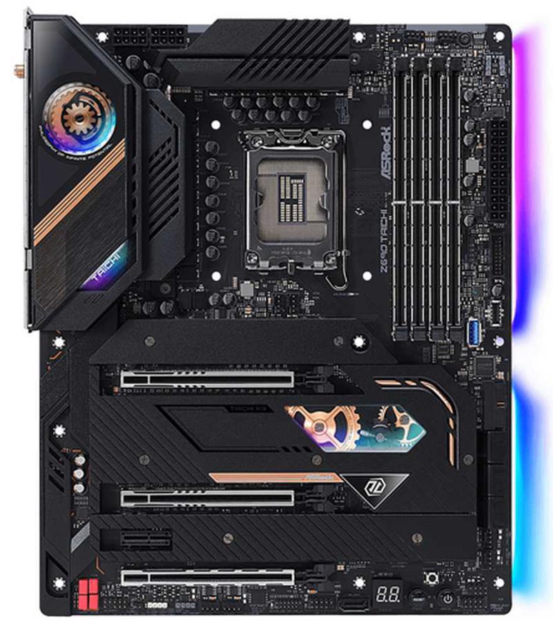 Материнская плата Asrock Z690 TAICHI DDR5 Soc-1700 Intel Z690 4xDDR5 ATX AC`97 8ch(7.1) 2.5Gg RAID+HDMI