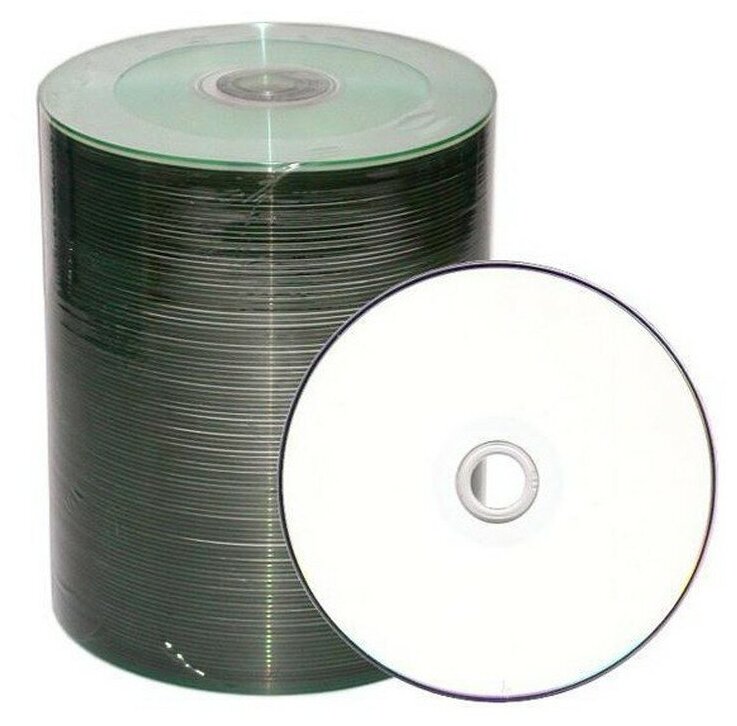 Диск DVD+R Mirex 4.7 Gb, 16x, Shrink (100), Ink Printable