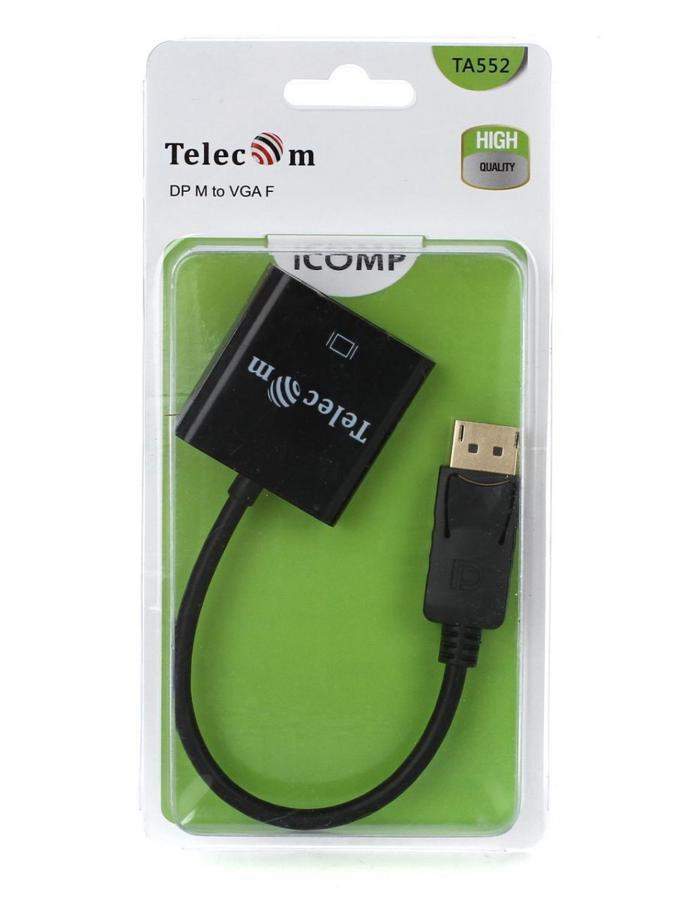 Кабель-переходник Telecom DP --> VGA-F 0,2m (TA522)
