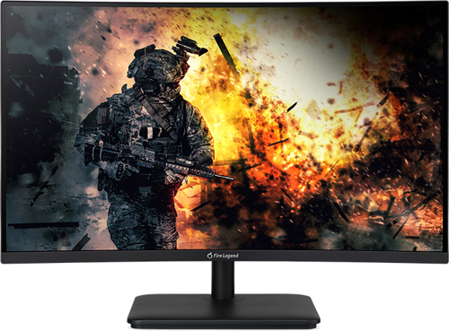 Монитор Aopen 27" 27HC5URPbmiipx черный VA LED 1ms 16:9 HDMI матовая 250cd 178гр/178гр 2560x1440 165Hz FreeSync DP 2K 3.9кг