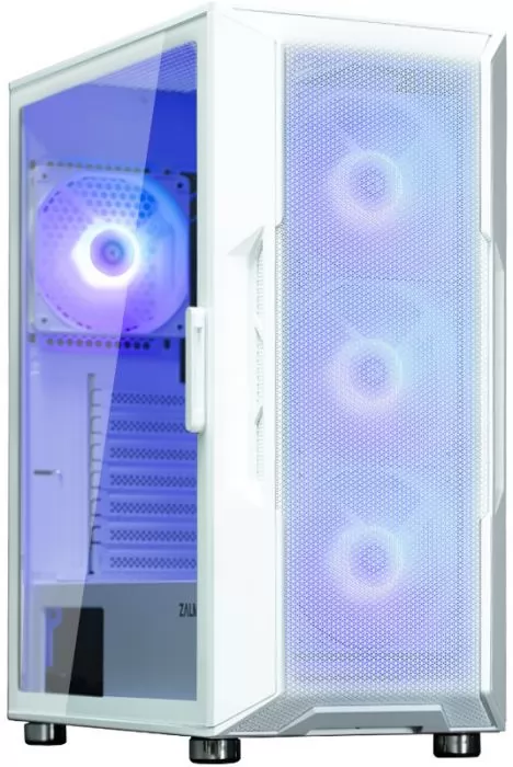 Корпус Zalman I3 NEO ARGB White ATX front mesh window USB2.0x1 USB3.0x2 4x120mm ARGB fan audio bott PSU
