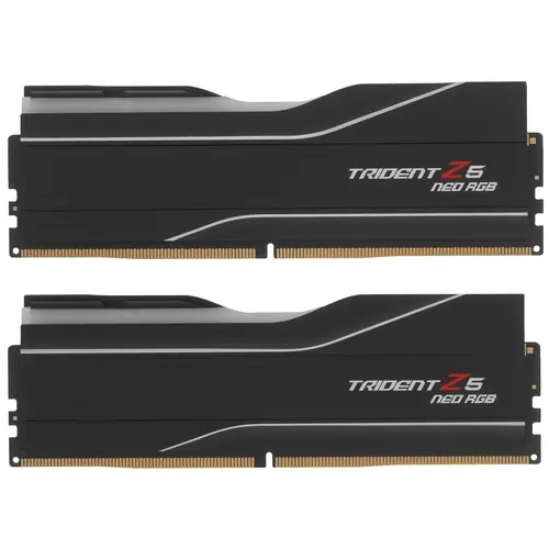 Память DDR5 2x16GB 6000MHz G.SKILL Trident Z5 Neo RGB CL36 PC5-48000 1.4V F5-6000J3636F16GX2-TZ5NR Black