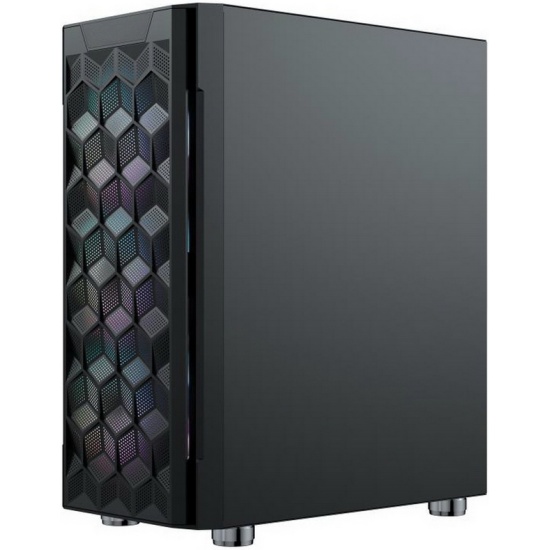 Корпус ACD Citadel 103 черный без БП ATX 4x120mm ARGB 2xUSB2.0 1xUSB3.0 audio bott PSU
