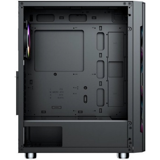 Корпус ACD Citadel 103 черный без БП ATX 4x120mm ARGB 2xUSB2.0 1xUSB3.0 audio bott PSU