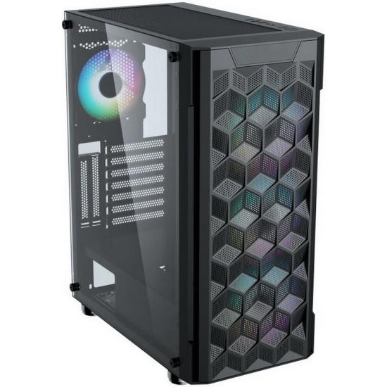 Корпус ACD Citadel 103 черный без БП ATX 4x120mm ARGB 2xUSB2.0 1xUSB3.0 audio bott PSU