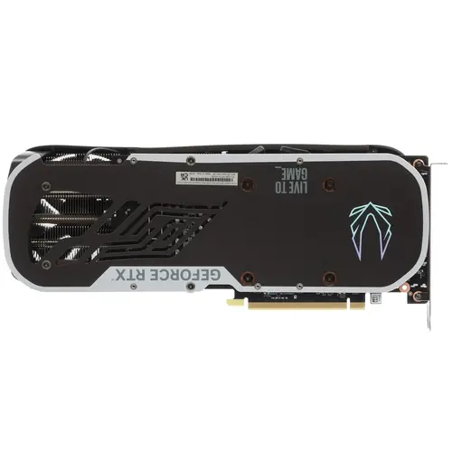 Видеокарта Zotac PCI-E 4.0 RTX4070 SUPER Trinity Black Edition NVIDIA GeForce RTX 4070 Super 12Gb 192bit GDDR6X 1980/21000 HDMIx1 DPx3 HDCP Ret