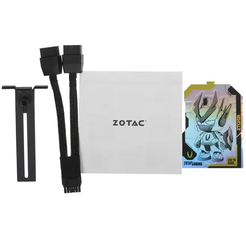 Видеокарта Zotac PCI-E 4.0 RTX4070 SUPER Trinity Black Edition NVIDIA GeForce RTX 4070 Super 12Gb 192bit GDDR6X 1980/21000 HDMIx1 DPx3 HDCP Ret