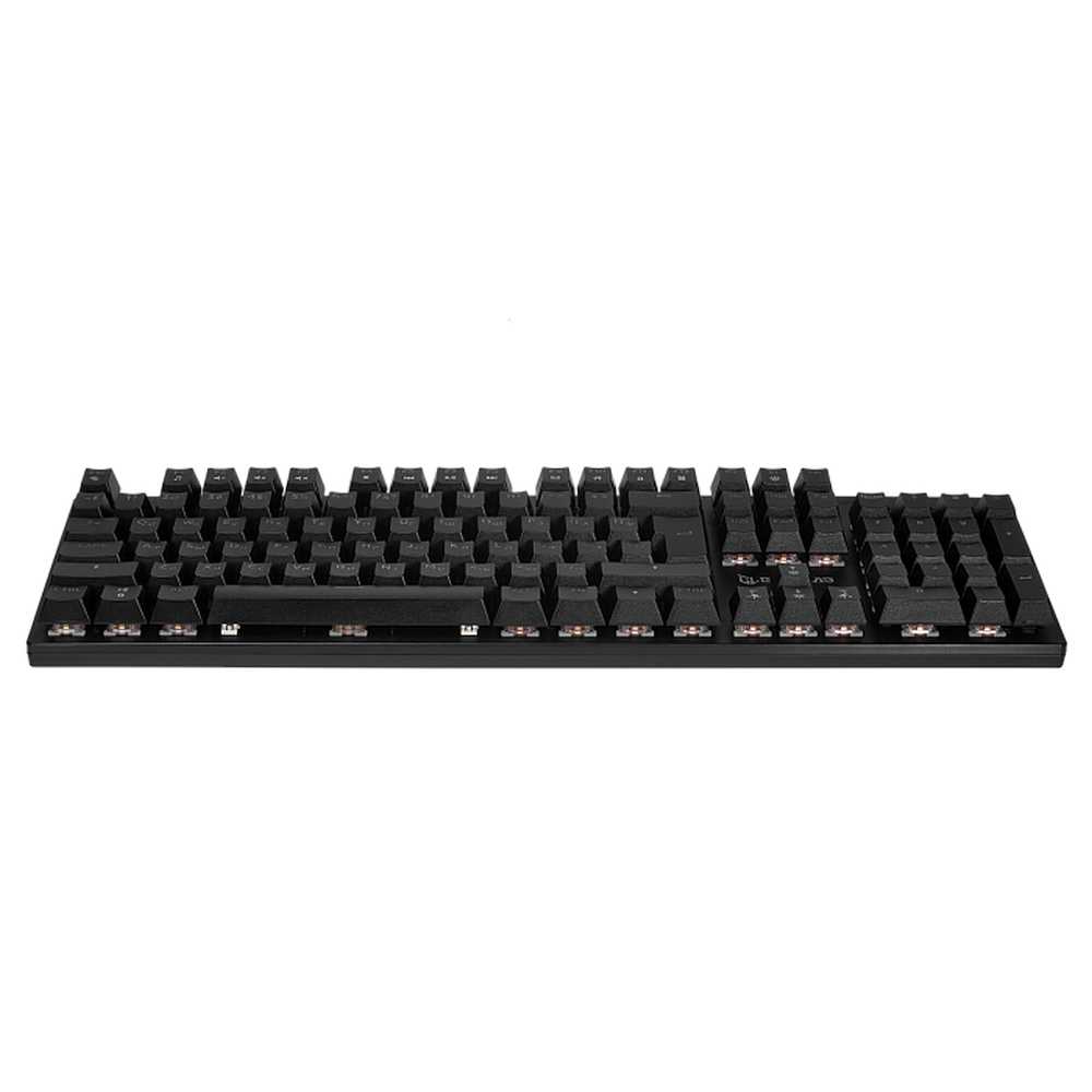 Клавиатура Gamelab Alarum White механическая белый USB for gamer (RED SWITCHES, Rainbow LED)