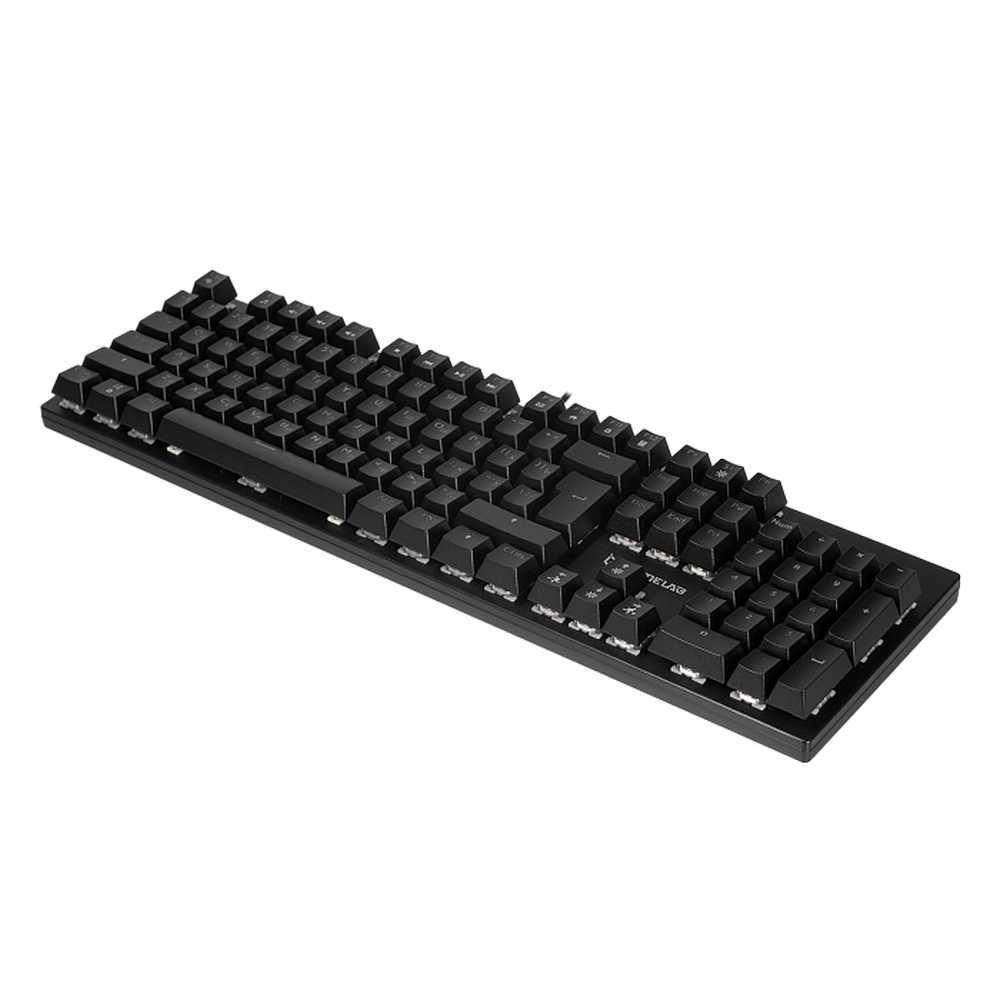 Клавиатура Gamelab Alarum White механическая белый USB for gamer (RED SWITCHES, Rainbow LED)