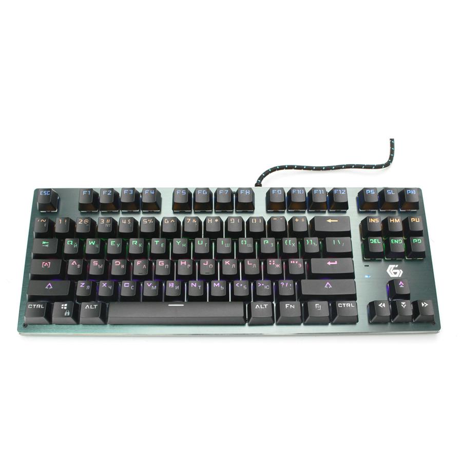 Клавиатура Gembird KB-G540L механическая черный USB Multimedia for gamer LED (KB-G540L)