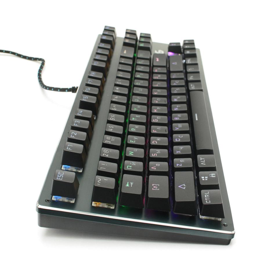 Клавиатура Gembird KB-G540L механическая черный USB Multimedia for gamer LED (KB-G540L)