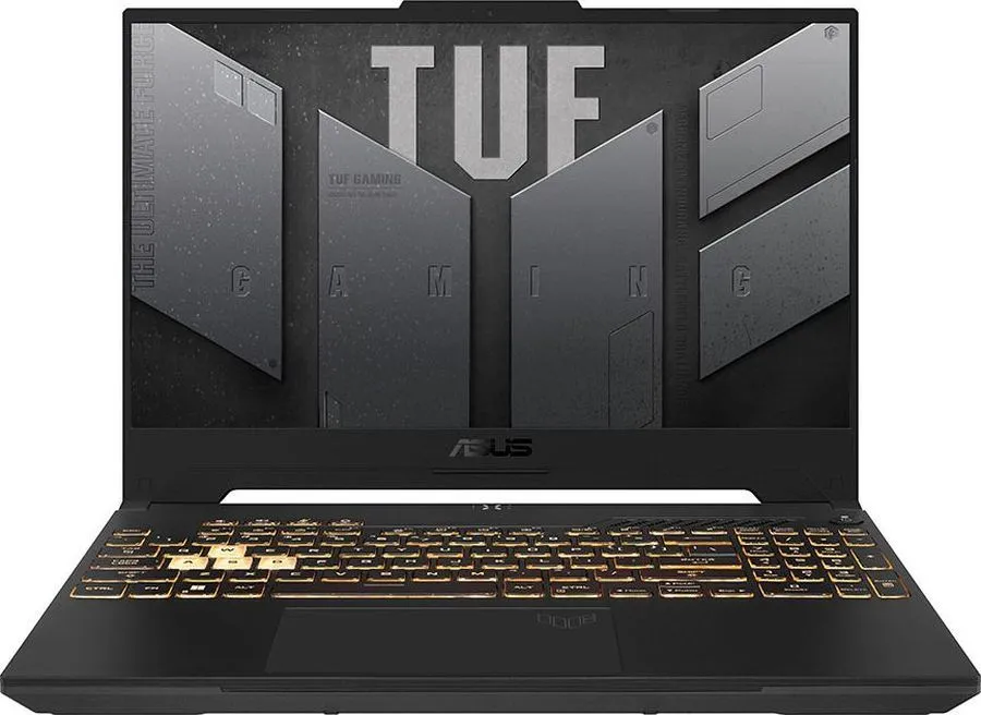 Ноутбук Asus TUF Gaming F15 FX507ZC4-HN299 Core i5 12500H 16Gb SSD512Gb NVIDIA GeForce RTX 3050 4Gb 15.6" IPS FHD (1920x1080) noOS grey WiFi BT Cam (90NR0GW1-M00T60)