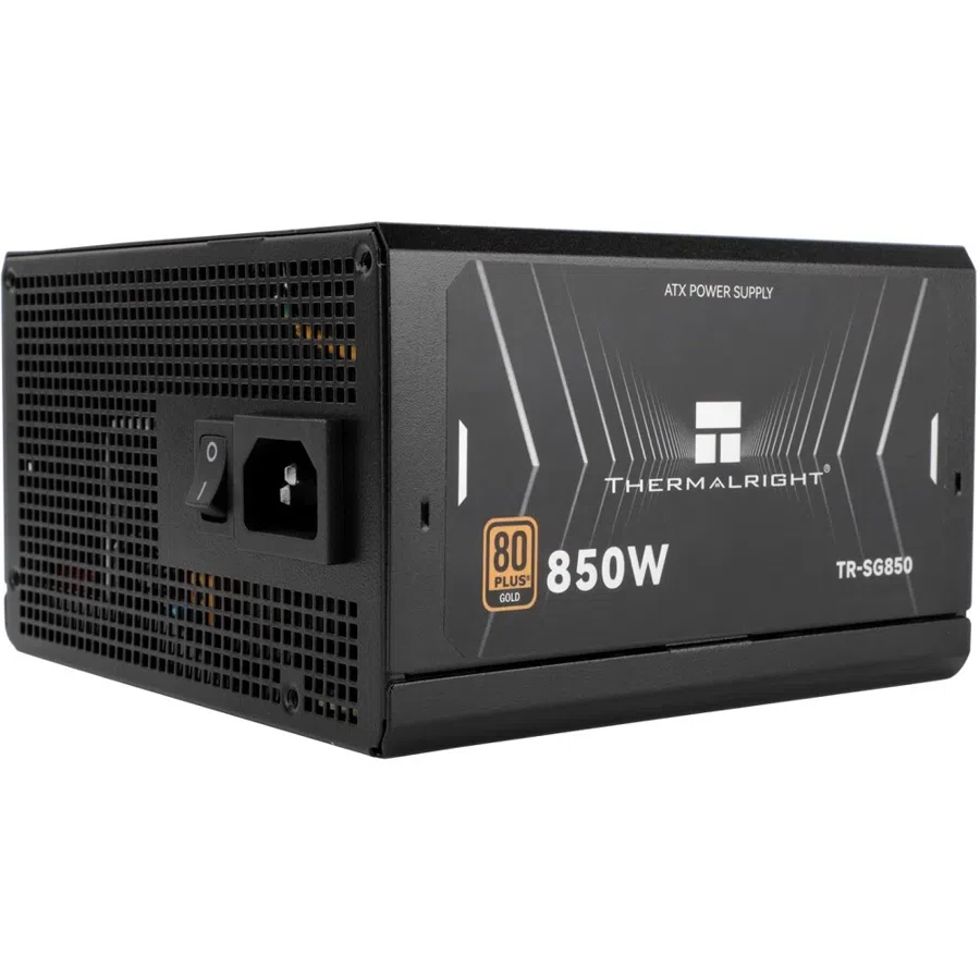 Блок питания Thermalright ATX 850W TR-SG850 80+ gold 24pin APFC 120mm fan 8xSATA Cab Manag RTL