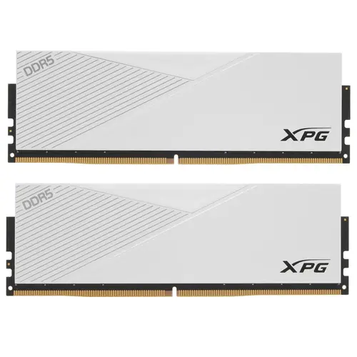 Память DDR5 2x32Gb 5600MHz A-Data XPG Lancer White Gaming Memory AX5U5600C3632G-DCLAWH CL36 1.25V