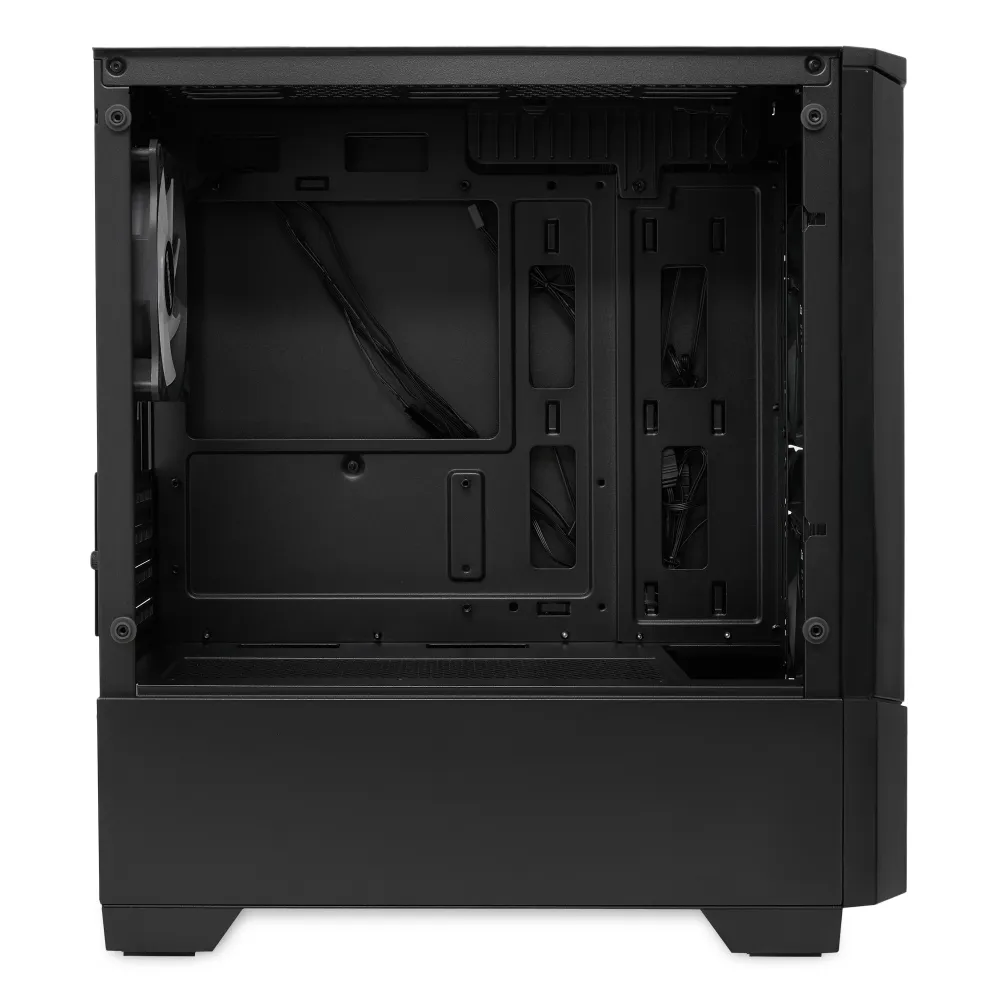Корпус HSPD M330 черный без БП mATX 3x120mm ARGB 2xUSB2.0 1xUSB3.0 audio