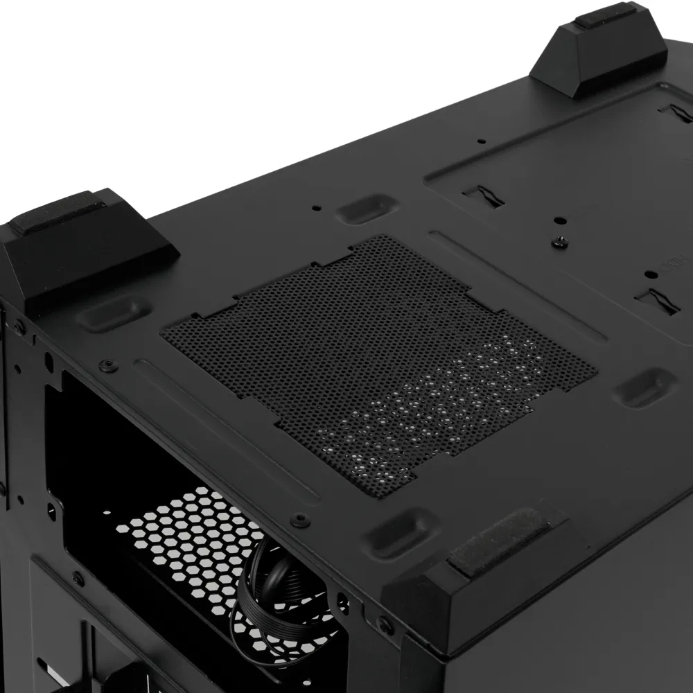 Корпус HSPD M330 черный без БП mATX 3x120mm ARGB 2xUSB2.0 1xUSB3.0 audio