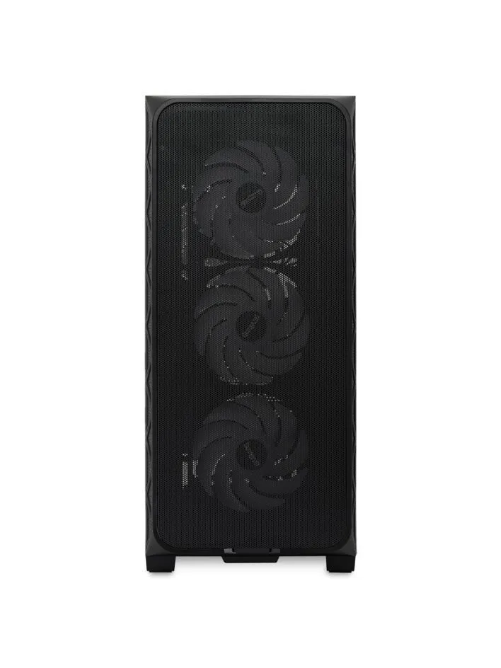 Корпус HSPD M521 черный без БП ATX 4x120mm ARGB 1xUSB2.0 2xUSB3.0 audio