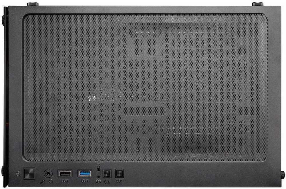 Корпус 1STPLAYER Firebase X2-M ATX 4x120mm LED 1xUSB2.0 1xUSB3.0 audio bott PSU (X2-M-4F1)