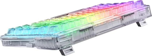 Клавиатура Redragon Elf Pro механическая прозрачный USB беспроводная BT/Radio Multimedia for gamer LED (71688)