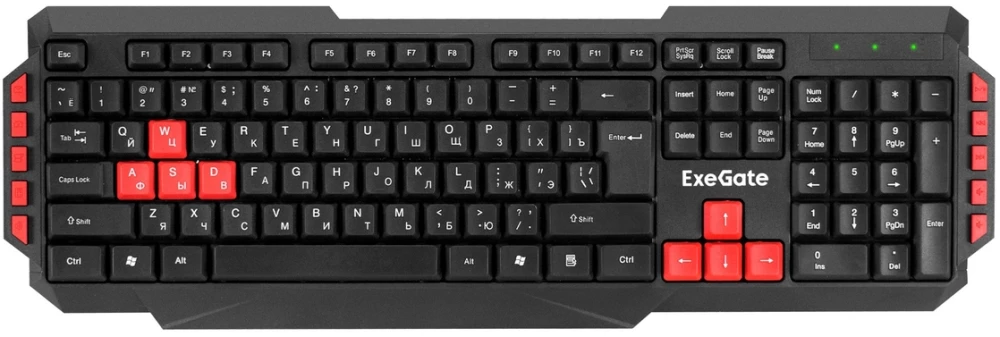 Клавиатура Exegate LY-505M Multimedia Professional Standard черный USB (EX296103RUS)