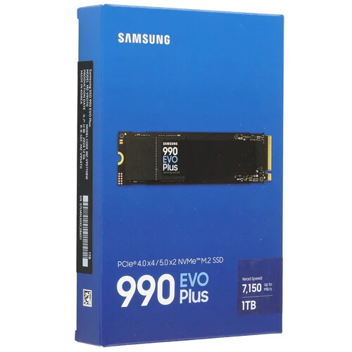 Накопитель SSD Samsung PCIe 4.0 x4 1TB MZ-V9S1T0BW 990 EVO Plus M.2 2280