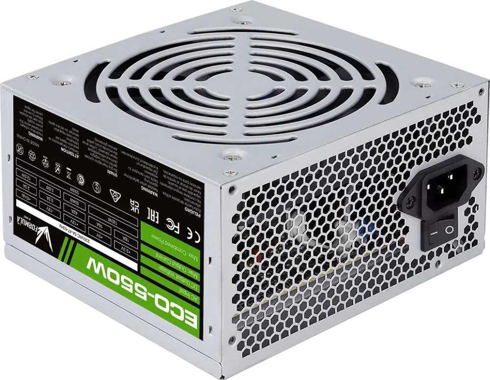 Блок питания Formula ATX 550W ECO-550W (20+4pin) 120mm fan 4xSATA RTL