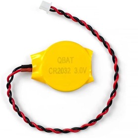 Батарейка CMOS CR2032 с коннектором, 3 В