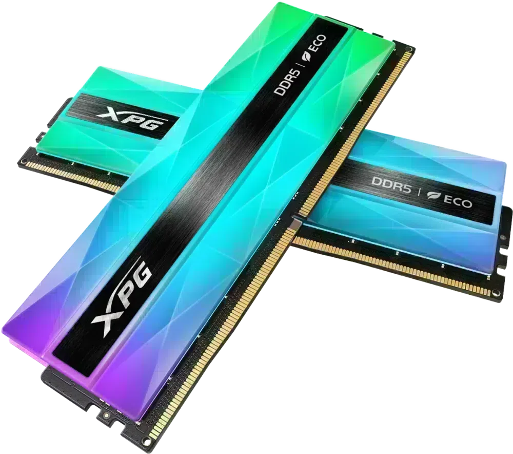 Память DDR5 2x16GB 6000MHz A-Data AX5U6000C3016G-DCLANRSG XPG Lancer RGB RTL Gaming PC5-48000 CL30 DIMM 288-pin 1.35В kit dual rank с радиатором Ret