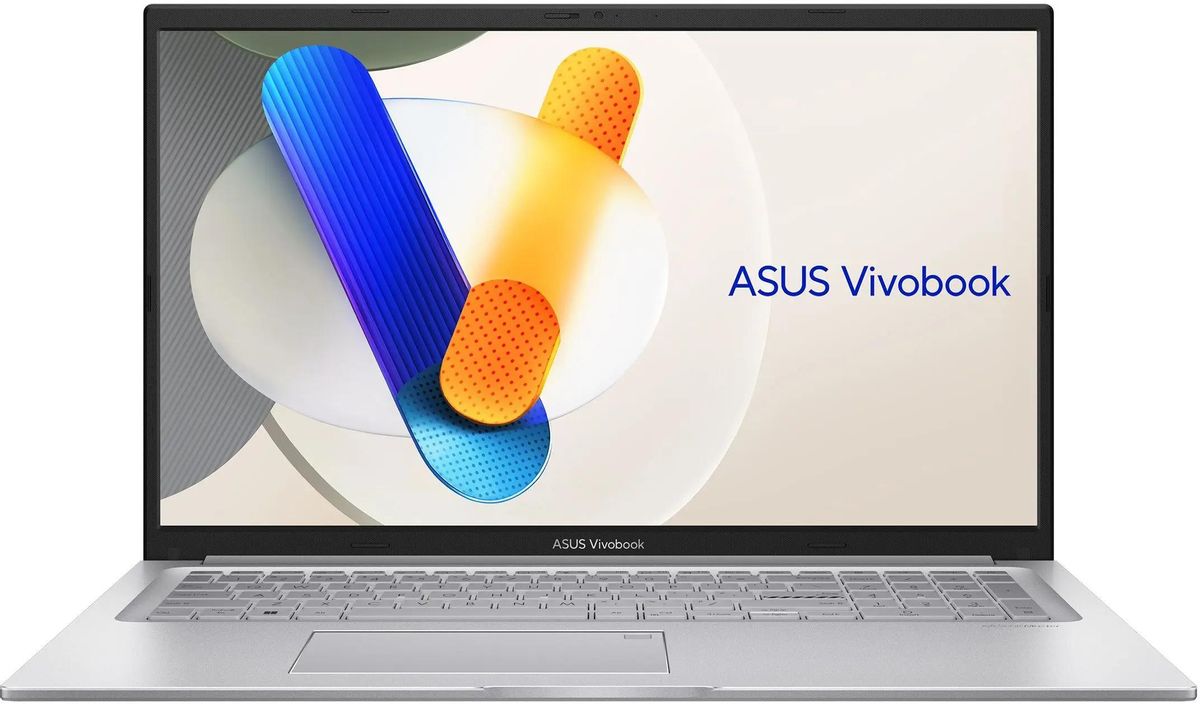 Ноутбук Asus Vivobook 17 X1704VA-AU298 Core 5 120U 8Gb SSD512Gb Intel Graphics 17.3" IPS FHD (1920x1080) без ОС silver WiFi BT Cam (90NB13X1-M000E0)
