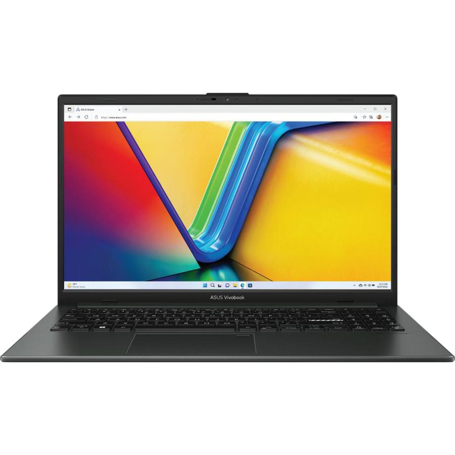 Ноутбук Asus Vivobook Go 15 E1504GA-BQ562 Core i3 N305 8Gb SSD256Gb Intel UHD Graphics 15.6" IPS FHD (1920x1080) без ОС black WiFi BT Cam (90NB0ZT2-M00Y10)