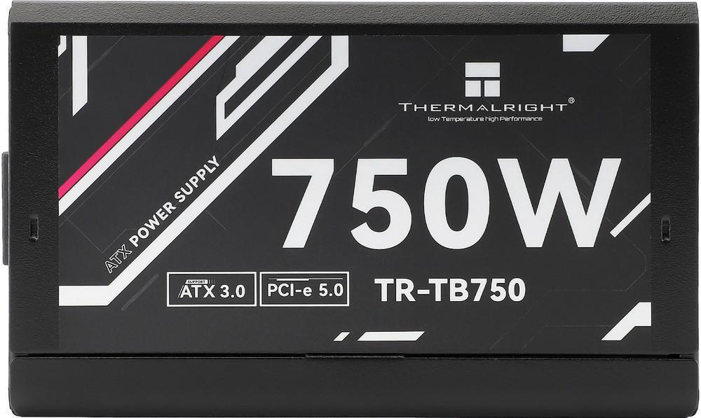 Блок питания Thermalright ATX 750W TR-TB750 80+ bronze (20+4pin) APFC 120mm fan 6xSATA Cab Manag RTL