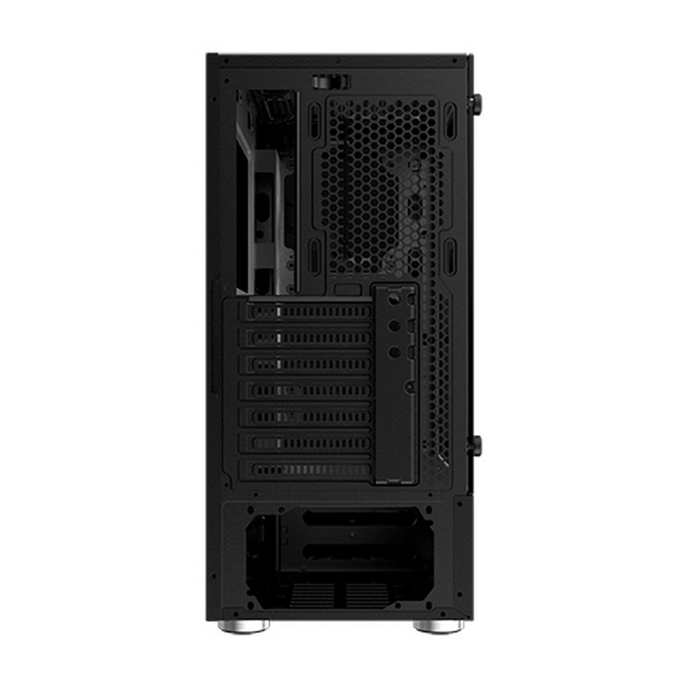 Корпус Xigmatek Lamiya EN40016 TG черный без БП ATX 4x120mm X24A 1xUSB3.0 2xUSB2.0 audio bott PSU (Galaxy II Fan Control Box & Remote)