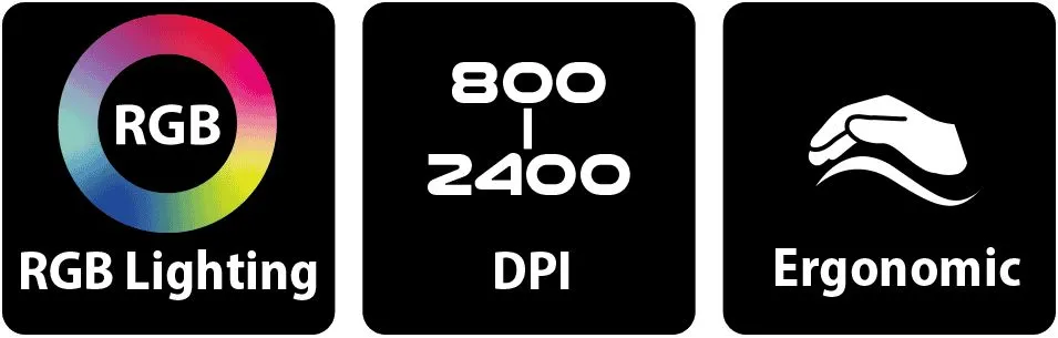 Мышь Genius Scorpion M300 черный 2400dpi USB 4btn+Roll