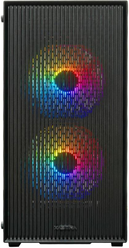 Корпус XASTRA A307M 3FRGB черный mATX 3x120mm FRGB 2xUSB2.0 1xUSB3.0 audio (A307M-3FC12F)