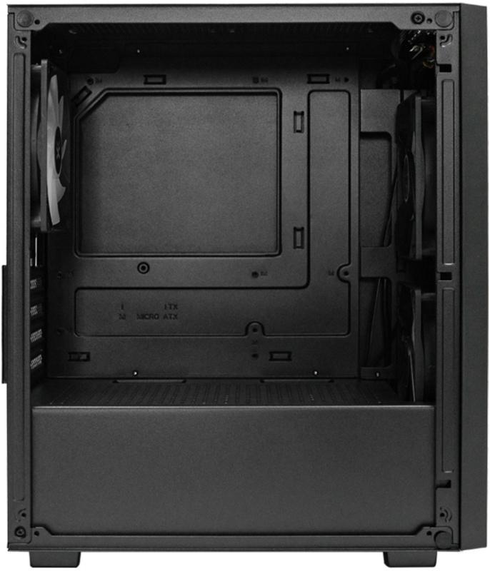 Корпус XASTRA A307M 3FRGB черный mATX 3x120mm FRGB 2xUSB2.0 1xUSB3.0 audio (A307M-3FC12F)