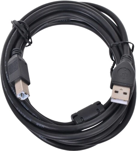 Кабель Gembird USB 2.0 PRO CCF-USB2-AMBM-10 3м AM/BM позол.конт. фер.кол.