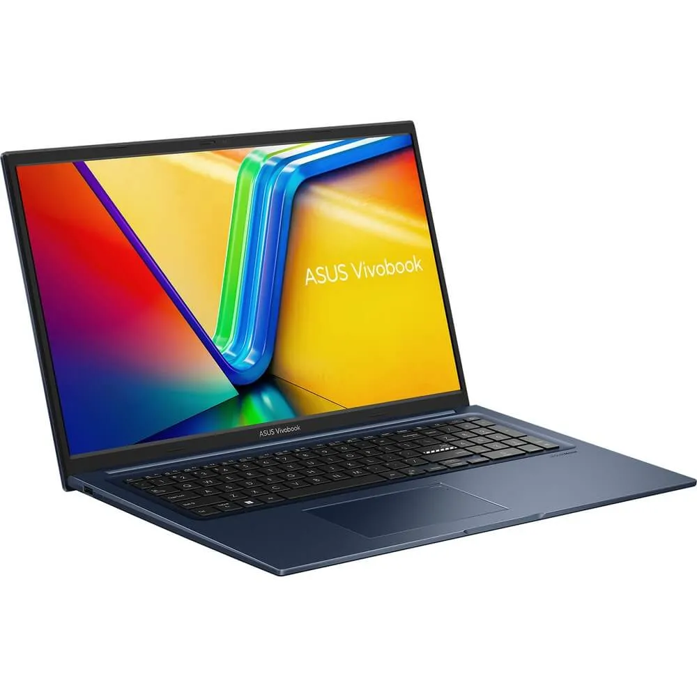 Ноутбук Asus Vivobook 17 X1704VA-AU694 Core i3 1315U 16Gb SSD256Gb Intel UHD Graphics 17.3" IPS FHD (1920x1080) без ОС blue WiFi BT Cam (90NB10V2-M00TR0)