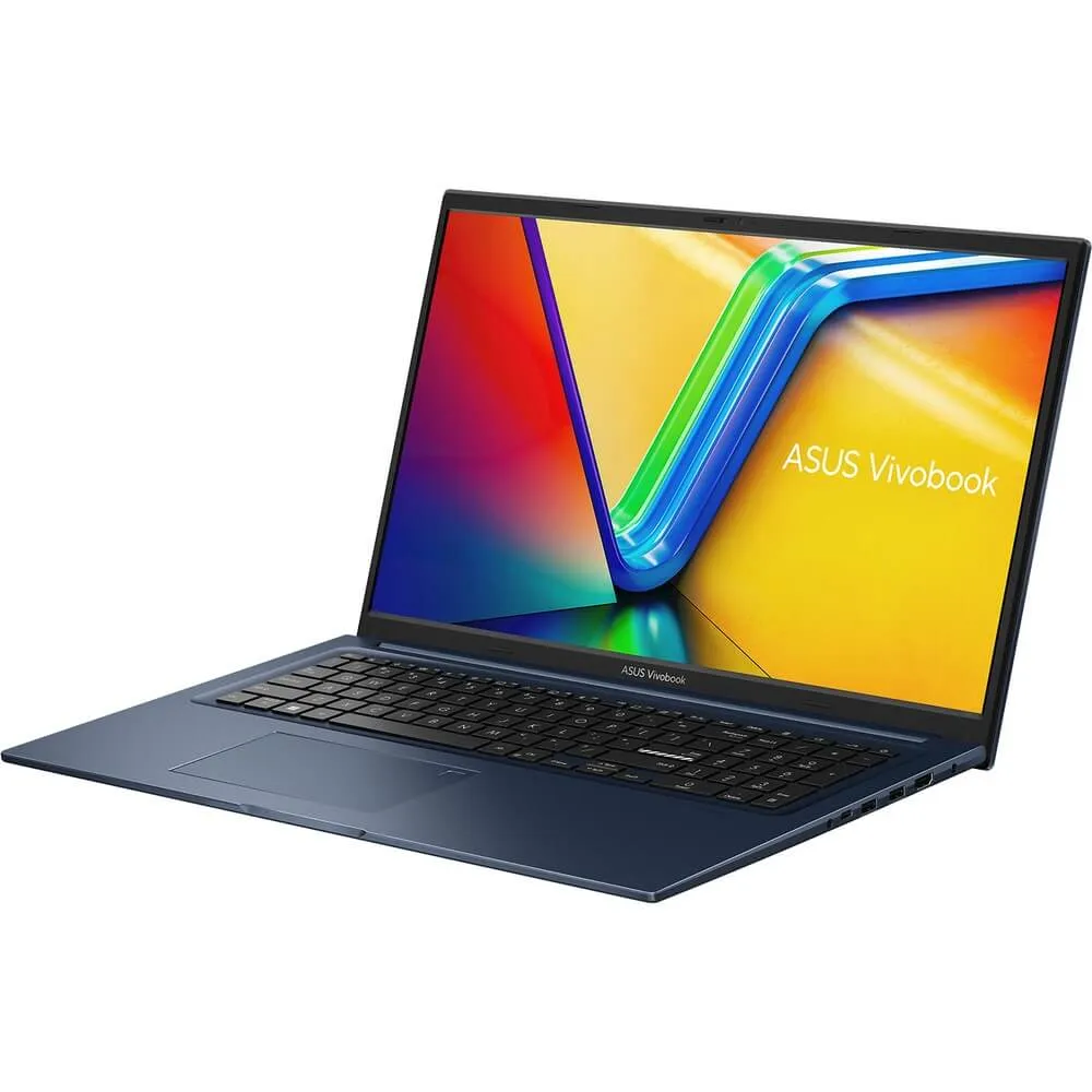Ноутбук Asus Vivobook 17 X1704VA-AU694 Core i3 1315U 16Gb SSD256Gb Intel UHD Graphics 17.3" IPS FHD (1920x1080) без ОС blue WiFi BT Cam (90NB10V2-M00TR0)