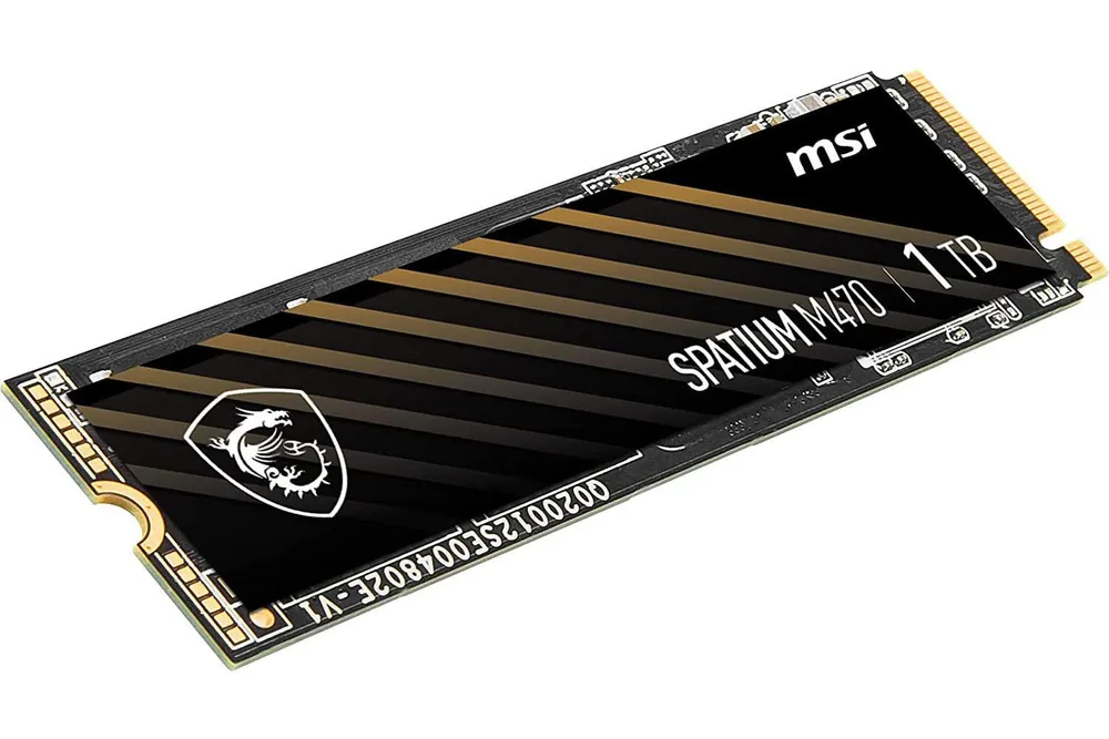 Накопитель SSD MSI PCI-E 4.0 x4 1Tb S78-440L420-P83 M470 Spatium M.2 2280