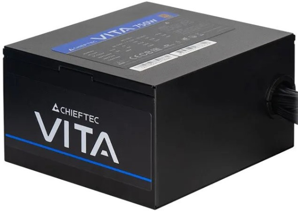 Блок питания Chieftec ATX 850W Vita SM3 BPX-850-C semi mod. 80+ bronze (20+4pin) APFC 120mm fan 6xSATA Cab Manag RTL