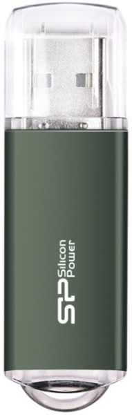 Флеш Диск Silicon Power 32GB Ultima II-I Series SP032GBUF2M01V1N USB2.0 зеленый