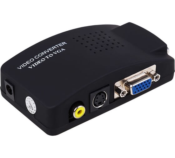 Конвертер Rexant BNC-RCA + S-video на VGA (в комплекте переходник гн. BNC – шт. RCA)