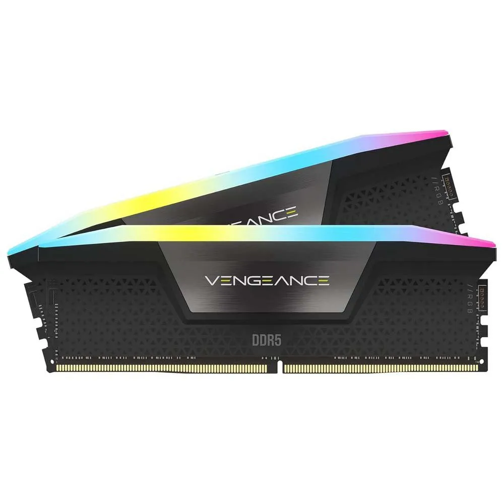 Память DDR5 2x16Gb 5600MHz Corsair CMH32GX5M2B5600Z40 Vengeance RGB PC5-44800 CL40 DIMM 288-pin 1.25В с радиатором Ret