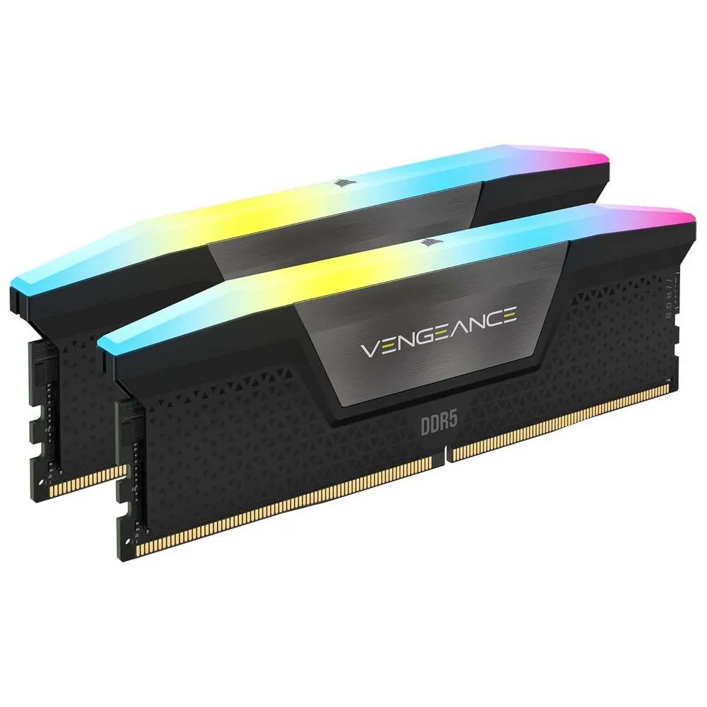 Память DDR5 2x16Gb 5600MHz Corsair CMH32GX5M2B5600Z40 Vengeance RGB PC5-44800 CL40 DIMM 288-pin 1.25В с радиатором Ret