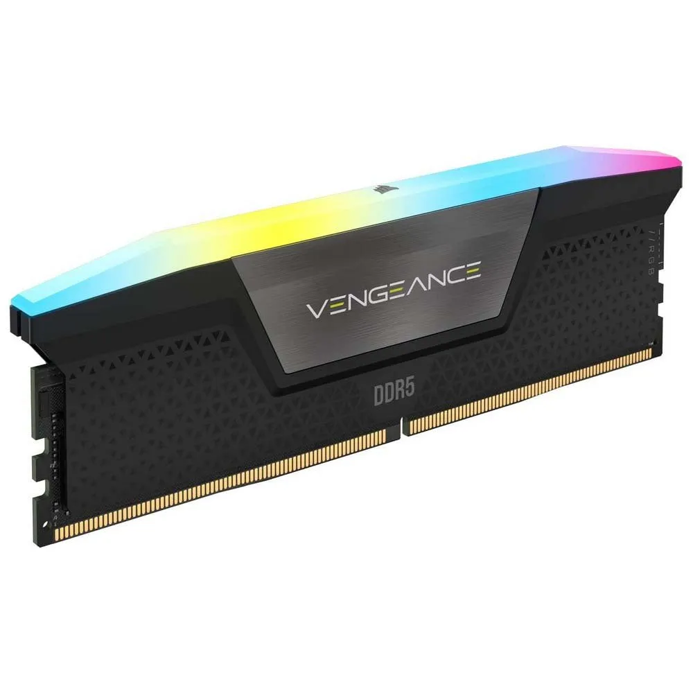 Память DDR5 2x16Gb 5600MHz Corsair CMH32GX5M2B5600Z40 Vengeance RGB PC5-44800 CL40 DIMM 288-pin 1.25В с радиатором Ret