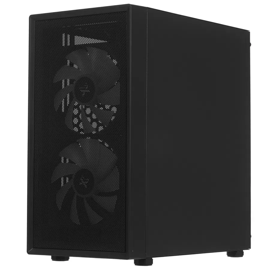 Корпус XASTRA A305M 3FRGB черный mATX 1x120mm 2x140mm FRGB 2xUSB2.0 1xUSB3.1 audio (A305M-2FC14F-1FC12F)