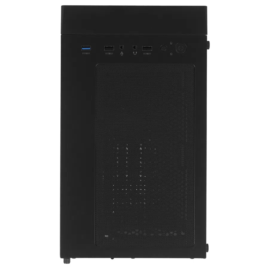 Корпус XASTRA A305M 3FRGB черный mATX 1x120mm 2x140mm FRGB 2xUSB2.0 1xUSB3.1 audio (A305M-2FC14F-1FC12F)