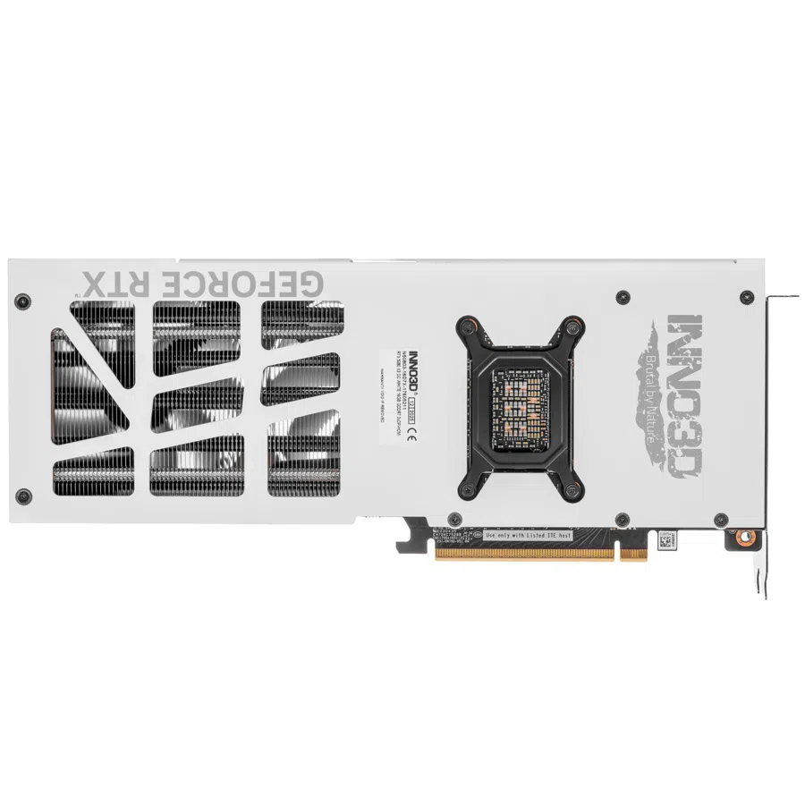 Видеокарта Inno3D PCI-E 5.0 NVIDIA GeForce RTX 5080 X3 OC WHITE 16Gb GDDR7 HDMI DP*3 (N50803-16D7X-17605211)