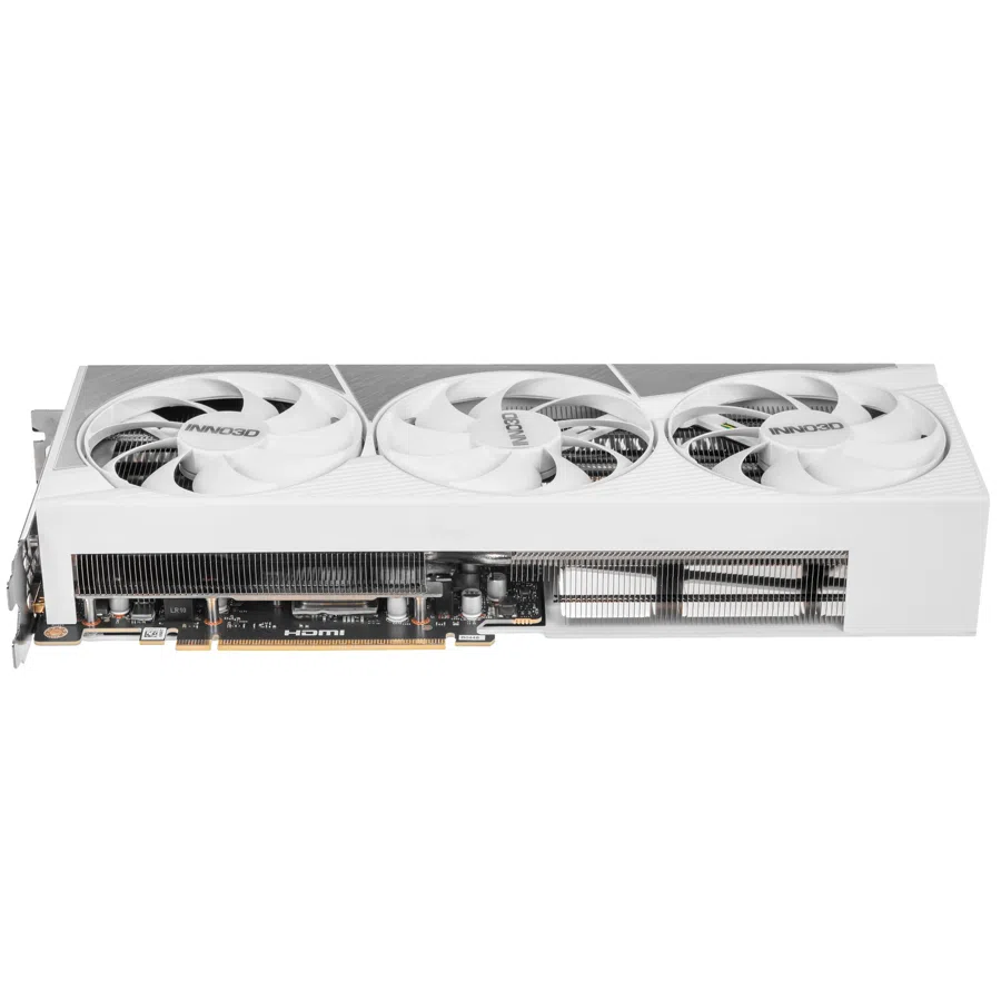 Видеокарта Inno3D PCI-E 5.0 NVIDIA GeForce RTX 5080 X3 OC WHITE 16Gb GDDR7 HDMI DP*3 (N50803-16D7X-17605211)