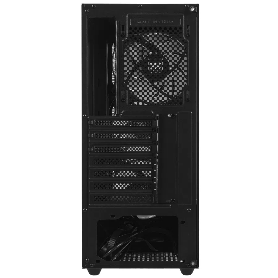 Корпус Defender RaptorX черный без БП ATX 4x120mm ARGB 2xUSB2.0 1xUSB3.0 audio bott PSU